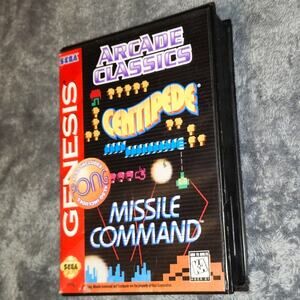 SEGA Genesis Arcade Classics Game EUC 1996 VTG